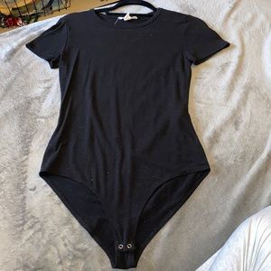 Forever 21 black Bodysuit, size large.